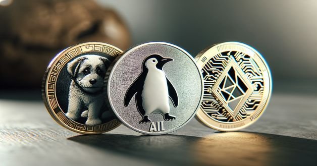 DOGE, PENGU, and SkyAI: Meme Coins Making Waves