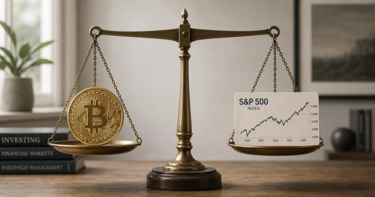 S&P 500 Outpaces Bitcoin Since 2021 Amid Crypto Volatility