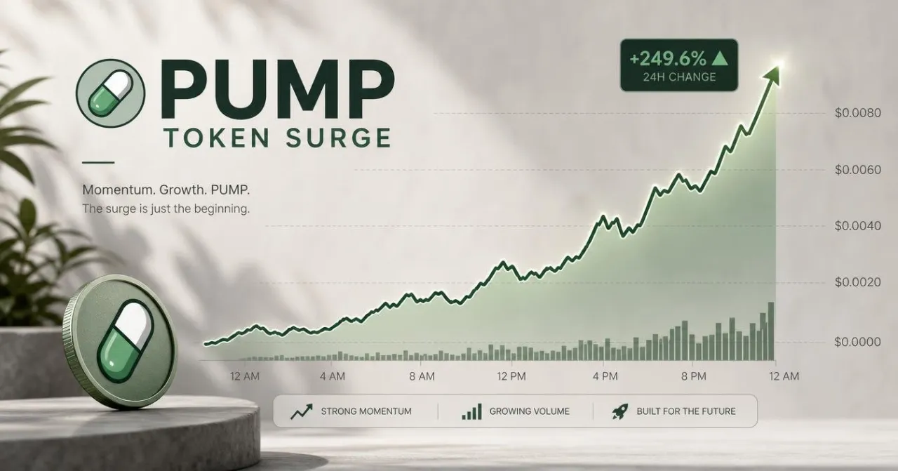 PUMP Token's 35% Surge: What's Driving the Renewed Interest?